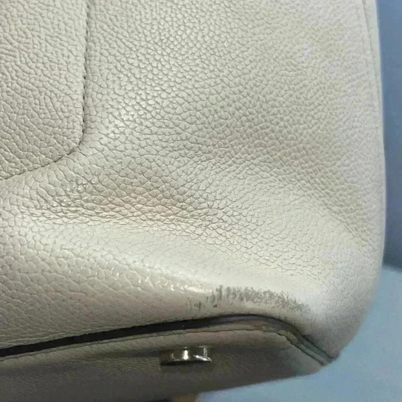 Kate Spade New York bleecker large saffiano leather tote bag in parchment - Picture 6 of 16